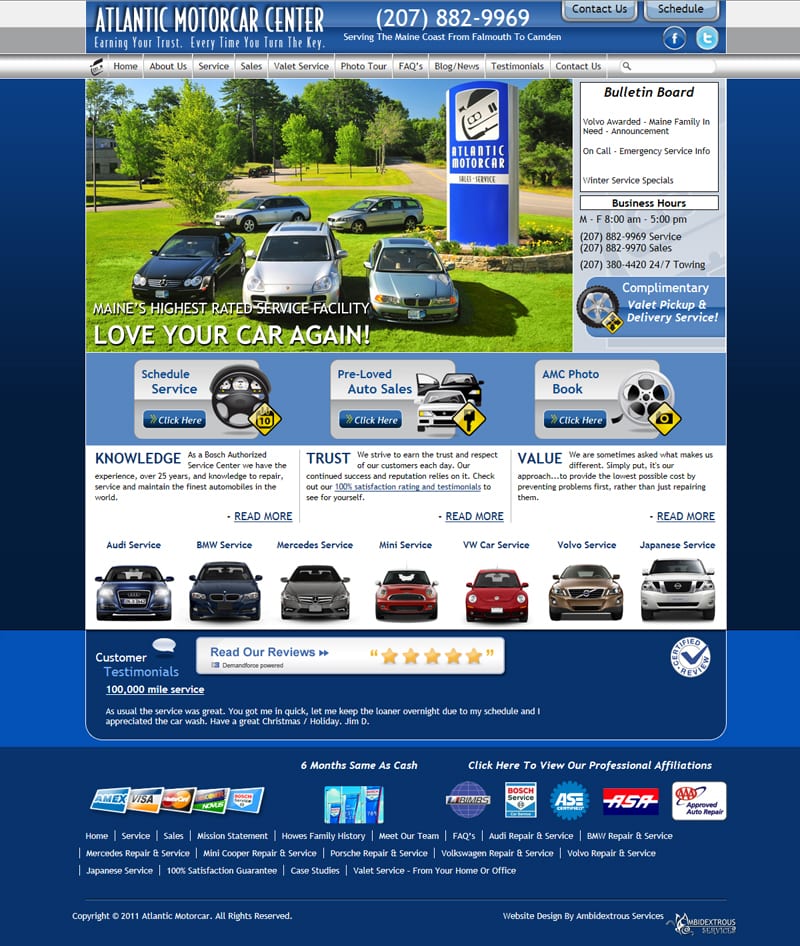 Atlantic Motorcar - Phoenix Marketing Consultants Atlantic Motorcar