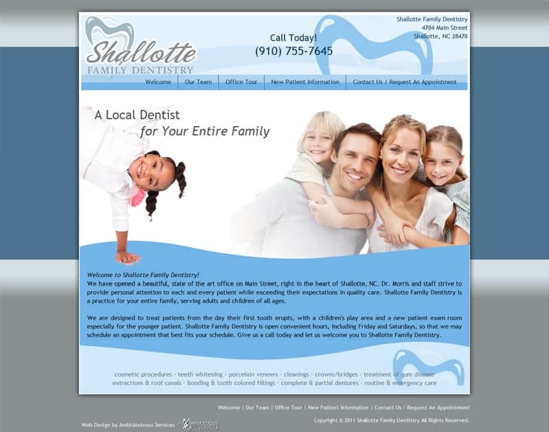 Shallotte Family Dentistry - Phoenix Marketing Consultants Shallotte Family Dentistry