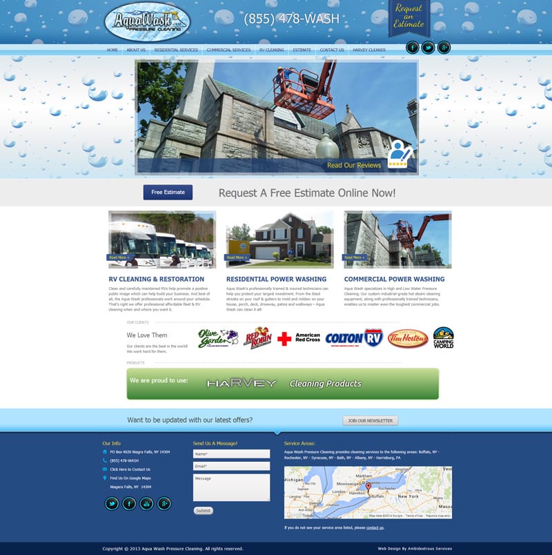 Aquawash - Phoenix Marketing Consultants Aqua Wash Pressure Clean