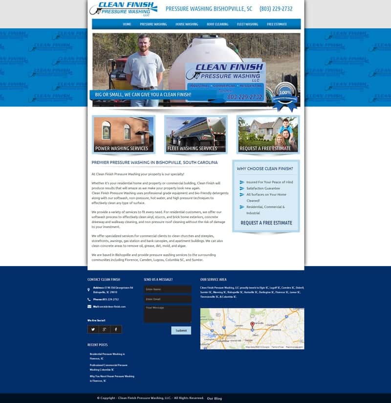 Cleanfinish - Phoenix Marketing Consultants Clean Finish Pressure Washing