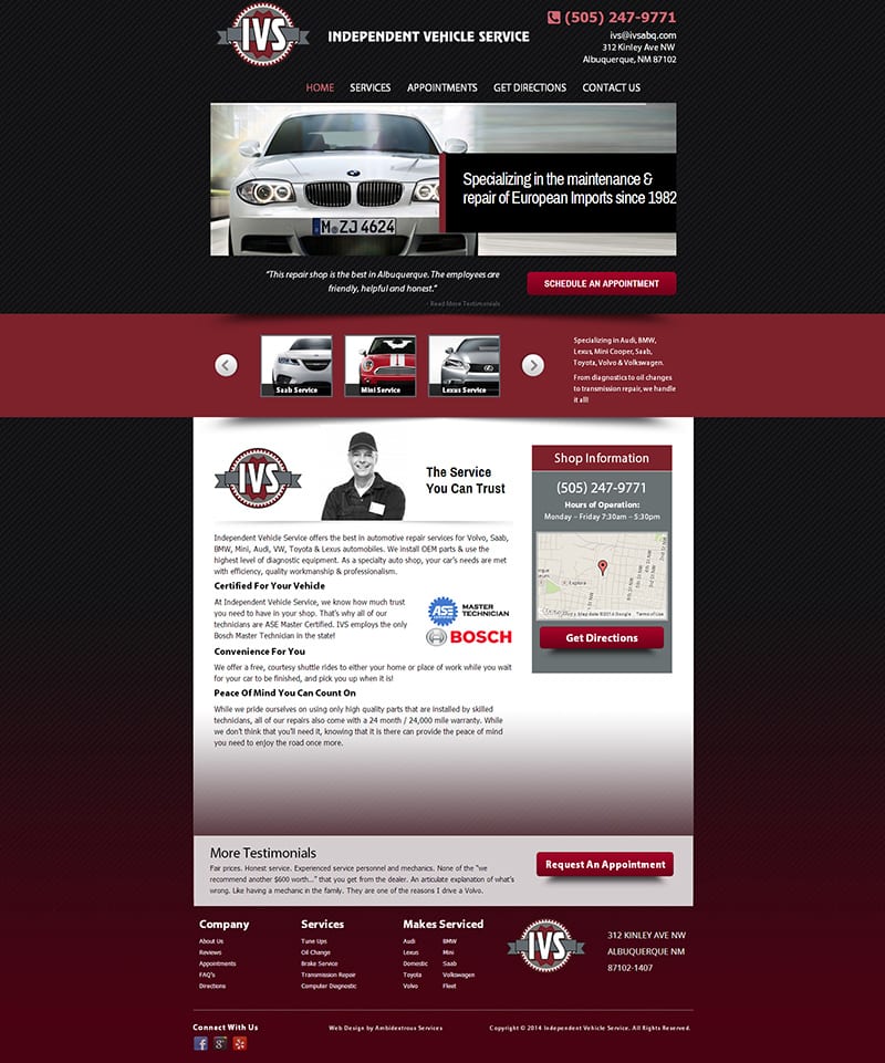 Independent Volvo Service - Phoenix Marketing Consultants Independent Volvo Service