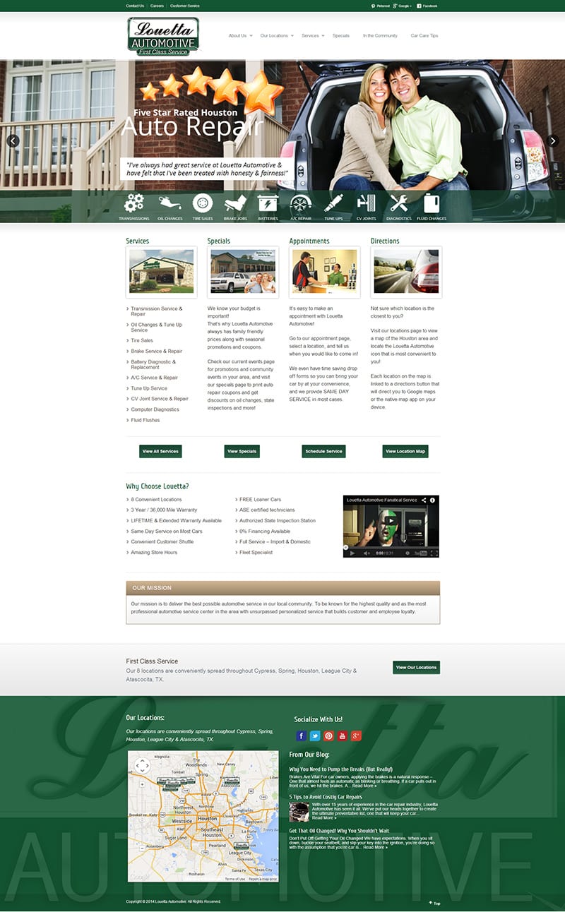 Louetta Automotive - Phoenix Marketing Consultants Louetta Automotive