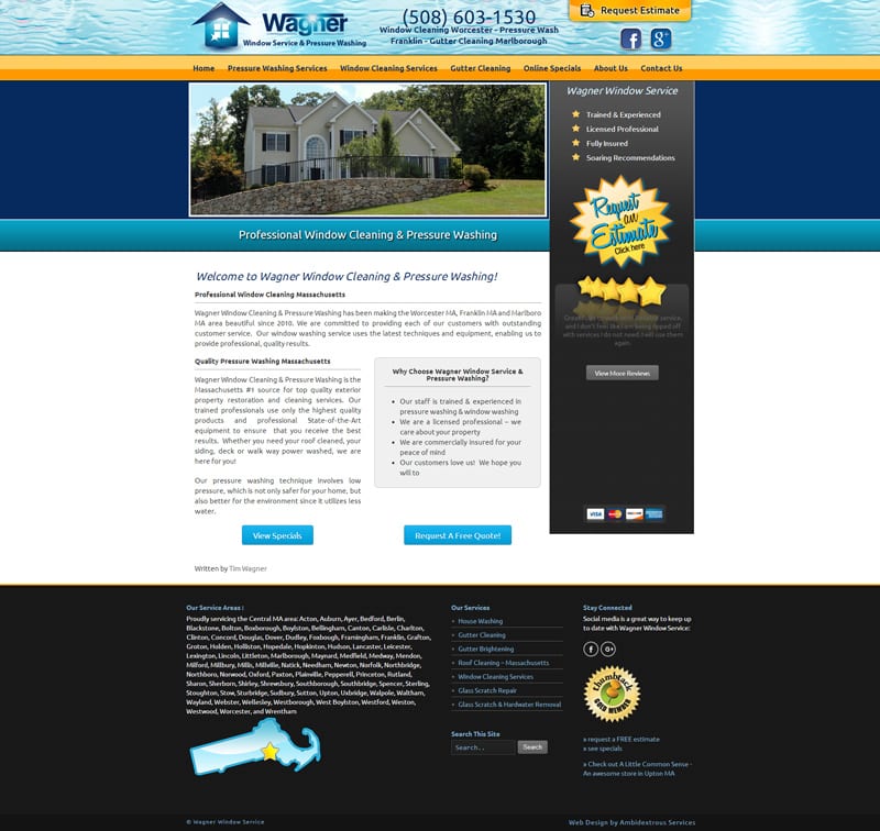 Wagnerwindow - Phoenix Marketing Consultants Wagner Window Service & Pressure Washing