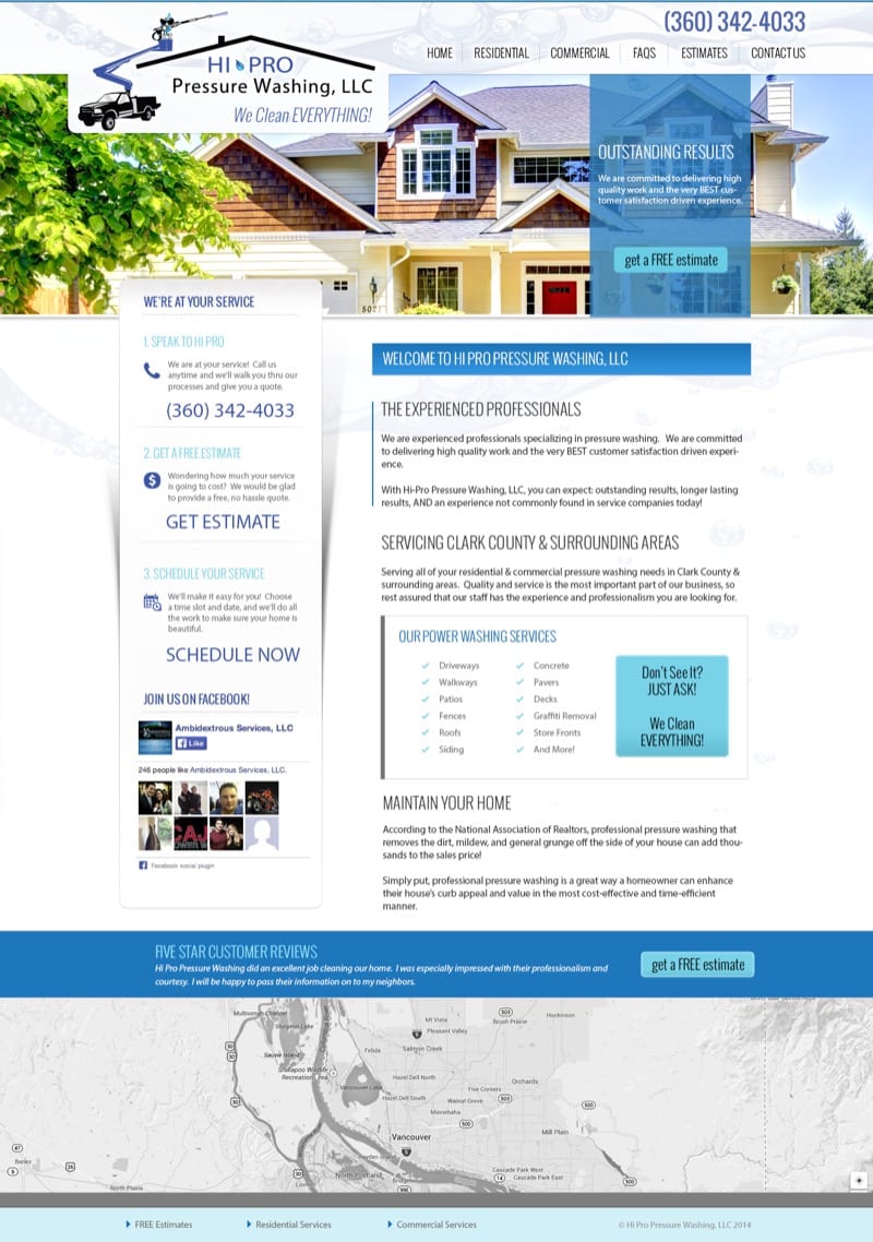 Hi Pro Pressure Washing, Llc - Phoenix Marketing Consultants Hi Pro Pressure Washing, LLC