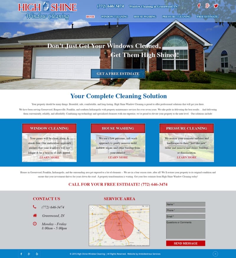 High Shine Window Cleaning - Phoenix Marketing Consultants High Shine Window Cleaning