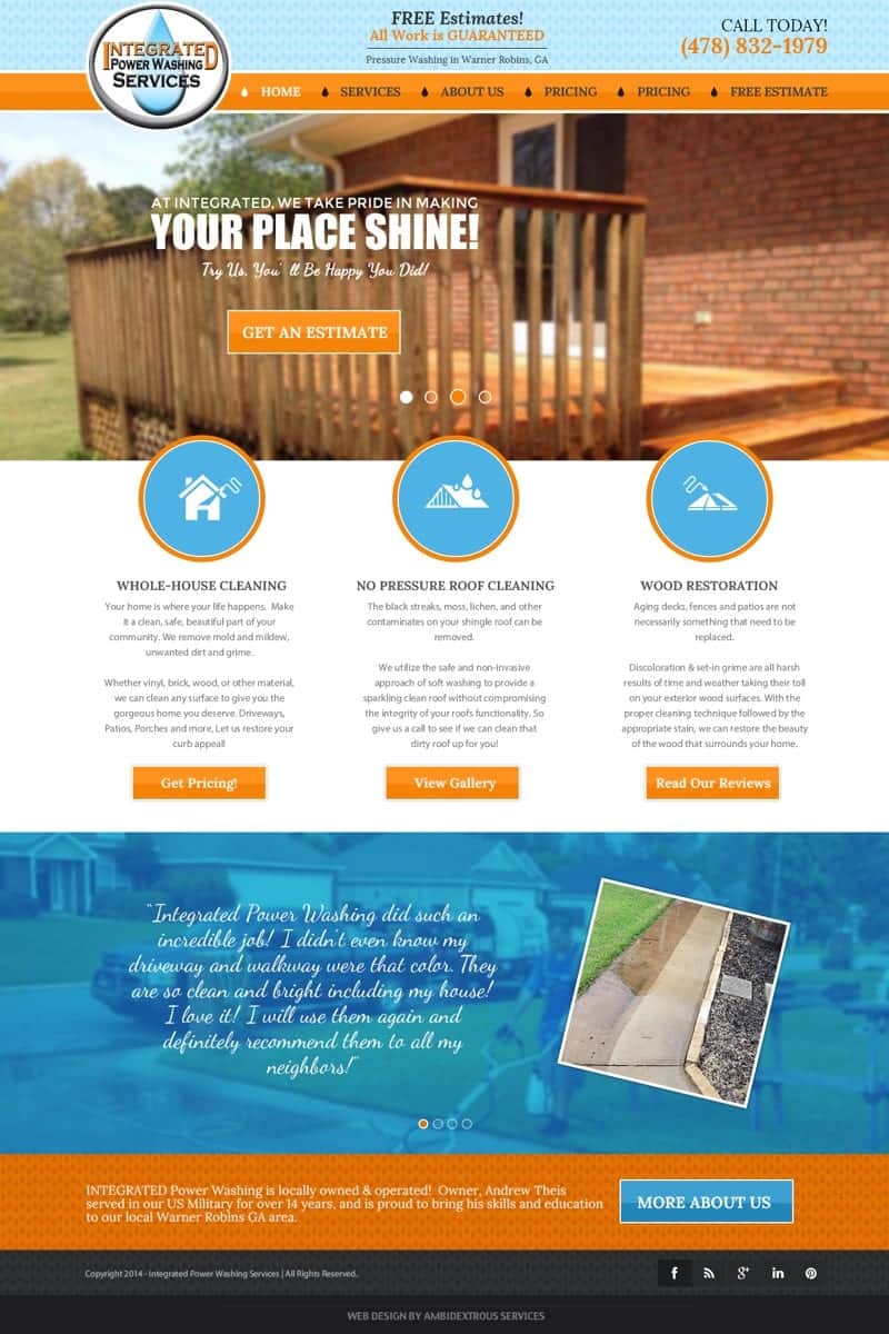 Integrated Powerwashing Services - Phoenix Marketing Consultants Integrated Powerwashing Services