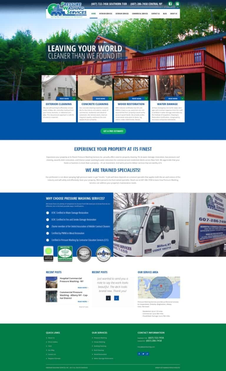 Pressure Washing Services