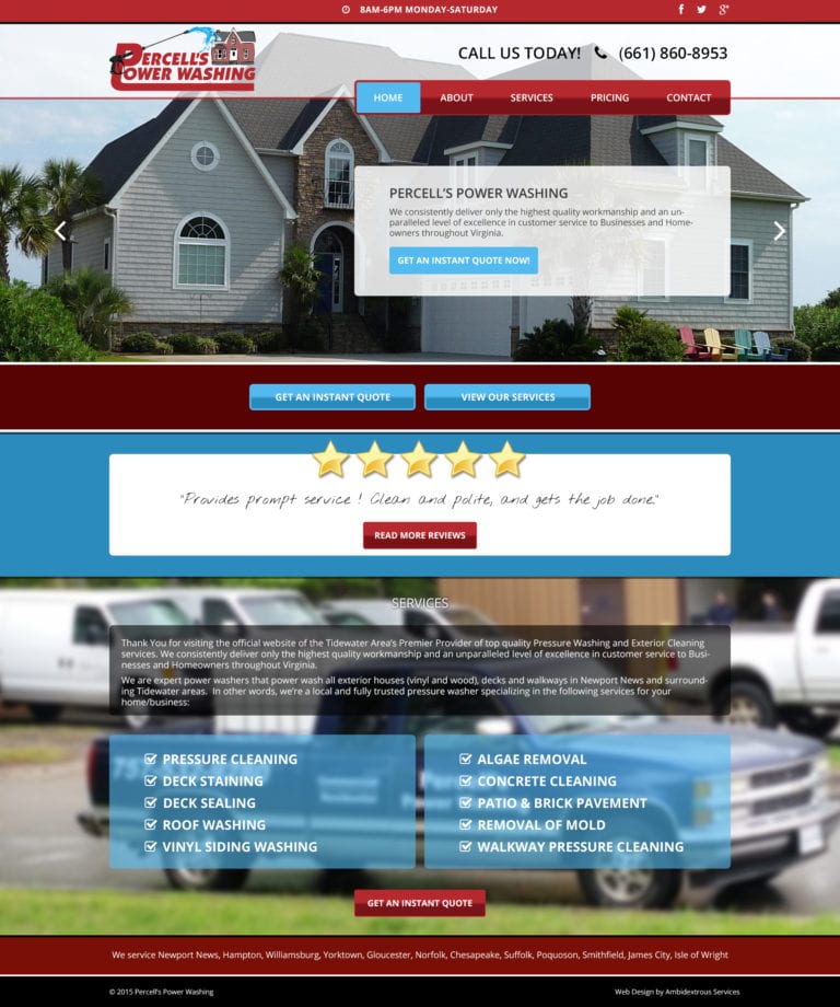 Percell's Power Washing