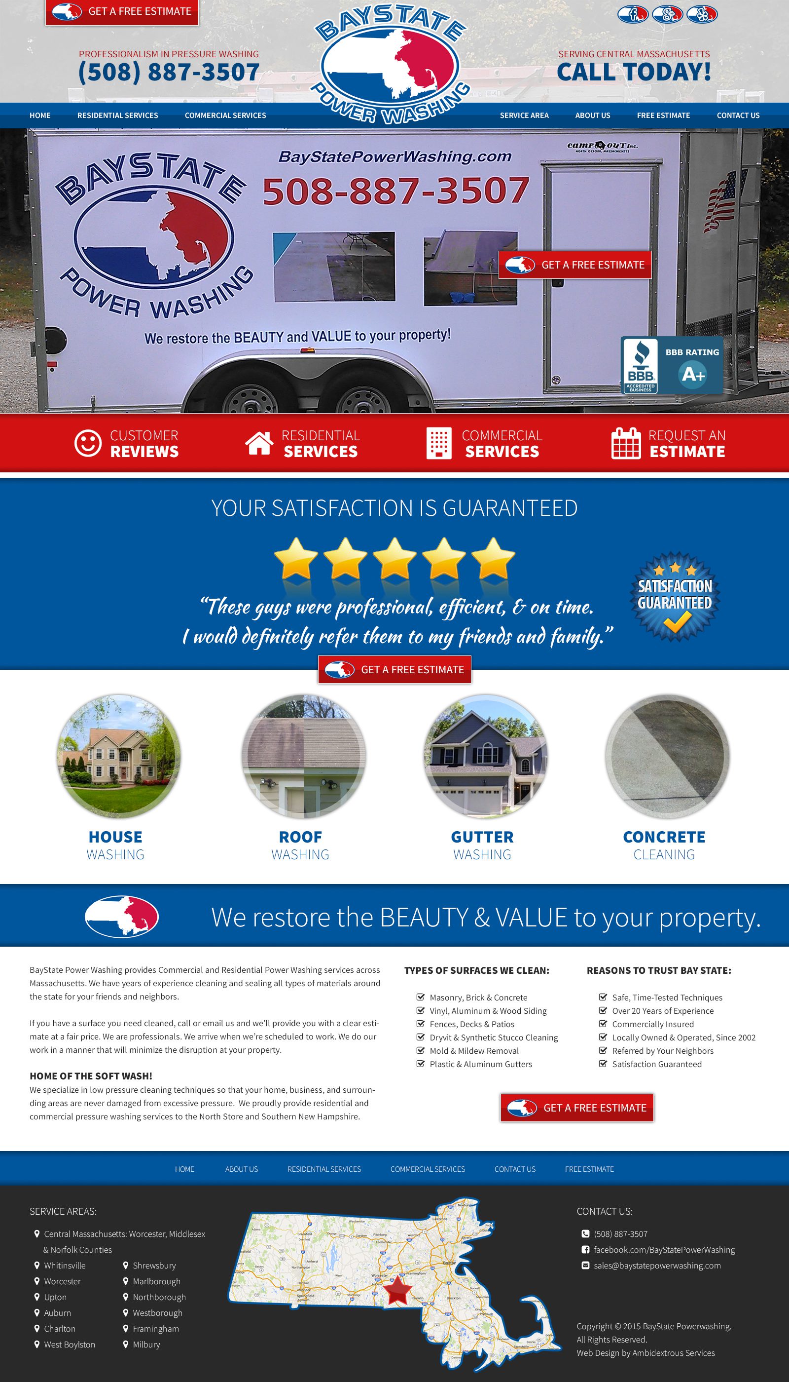 Bay State Powerwashing - Phoenix Marketing Consultants Bay State Powerwashing