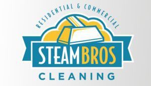 Rising like a phoenix from the ashes, the vibrant teal and yellow logo for Steam Bros Cleaning captures attention with its clever vacuum icon. Crafted to perfection, the text boldly states "Residential & Commercial Steam Bros Cleaning," seamlessly integrating into your small business marketing strategy or enhancing your WordPress web design, igniting a fresh spark of professionalism and creativity.