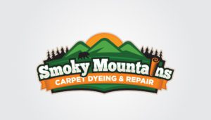 Emerging like a phoenix, the logo design instantly captures attention with its striking depiction of green mountains, seamlessly framing the silhouette of a bear and a cluster of pine trees, all set against the subtle warmth of a light gray backdrop. The text "Smoky Mountains Carpet Dyeing & Repair" blazes in an arresting combination of white and orange, embodying both renewal and resilience. This captivating visual identity is ideally suited for businesses rekindling their presence through digital marketing or dominating SEO landscapes.