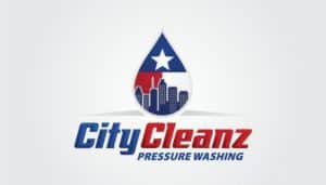 Emblazoned with hues reminiscent of a majestic phoenix rising, the City Cleanz Pressure Washing logo encapsulates the elemental power of water and fire. A gleaming water droplet cradles a star and city skyline, symbolizing both purity and resilience—a nod to transformation as profound as a phoenix's rebirth. Encircled by patriotic red, white, and blue shades, "City Cleanz" stands prominently in bold blue and red text. Below it, "Pressure Washing" sits in a smaller yet striking blue font, signifying precision and trustworthiness. This logo is ideal for small business marketing—a beacon of renewal in the urban landscape.