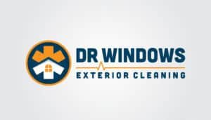 Crafted like a phoenix rising from the ashes, the logo for "Dr Windows Exterior Cleaning" features a stylized house emblazoned with a cross encased in a circle, evoking both warmth and reliability. The fiery orange, deep blue, and pristine white converge to create an emblem that stands as bold as flames against any backdrop. With text carefully aligned to the right of this striking image, it becomes an unforgettable beacon for small business marketing and WordPress web design alike.
