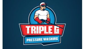 Like a phoenix rising from the ashes, the logo for Triple G Pressure Washing ignites visual appeal with its vibrant design—a cartoon man, cool in sunglasses and a cap, wields a pressure washer with fiery confidence. The bold red letters of "TRIPLE G" burst forth above a blue banner proudly proclaiming "PRESSURE WASHING," making it an emblem of renewal and transformation. This striking logo is perfect for setting your digital marketing campaign aflame or breathing new life into your WordPress web design project.